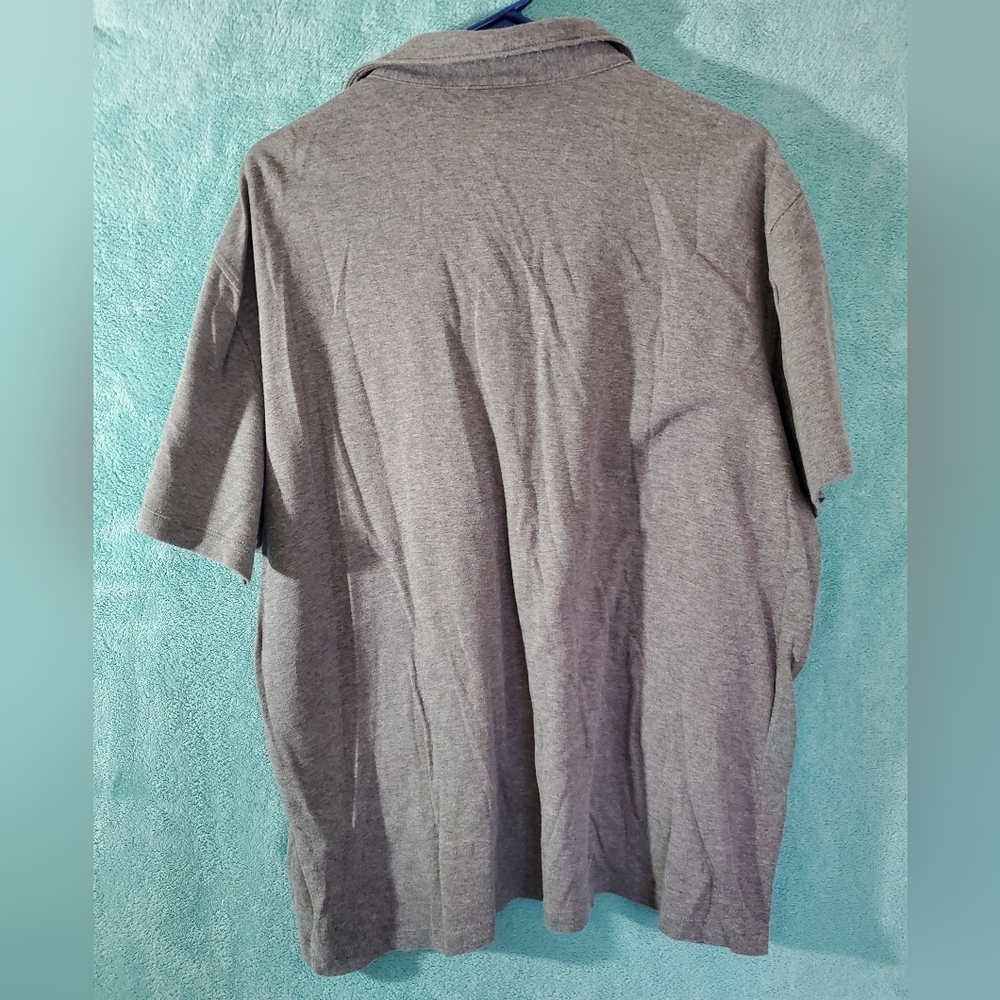 Mens Gray Michael Kors 2 Pocket Short Sleeve Shirt Size XL - Picture 4 of 5
